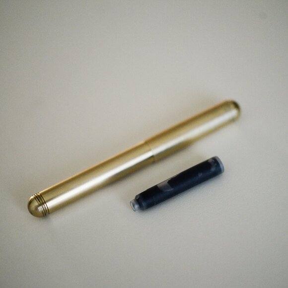 Kaweco Liliput Mini Brass Fountain Pen - Picture 2 of 4